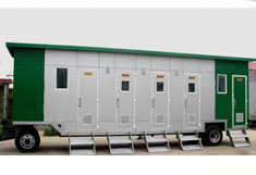 Vehicular environmental toilet