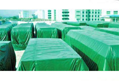 Freight yard tarpaulin